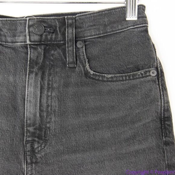 NEW Madewell High-Rise Slim Boyjean in Caton Wash‎ Ripped-Knee, 25 - Picture 10 of 16